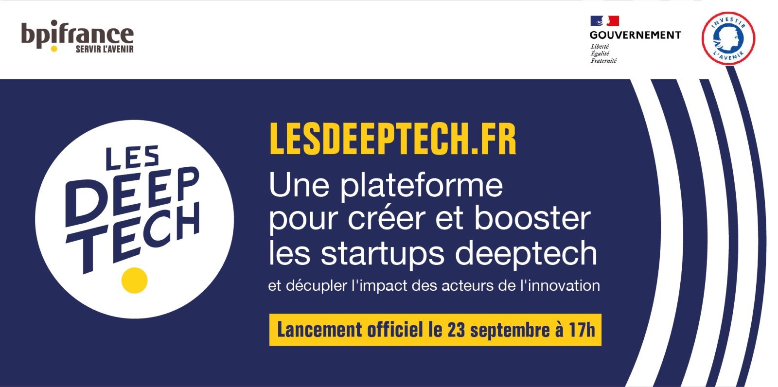 Lancement plateforme LesDeeptech.fr