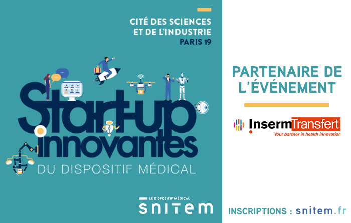 Inserm Transfert partenaire de la 7e édition de la Journée start-up innovantes