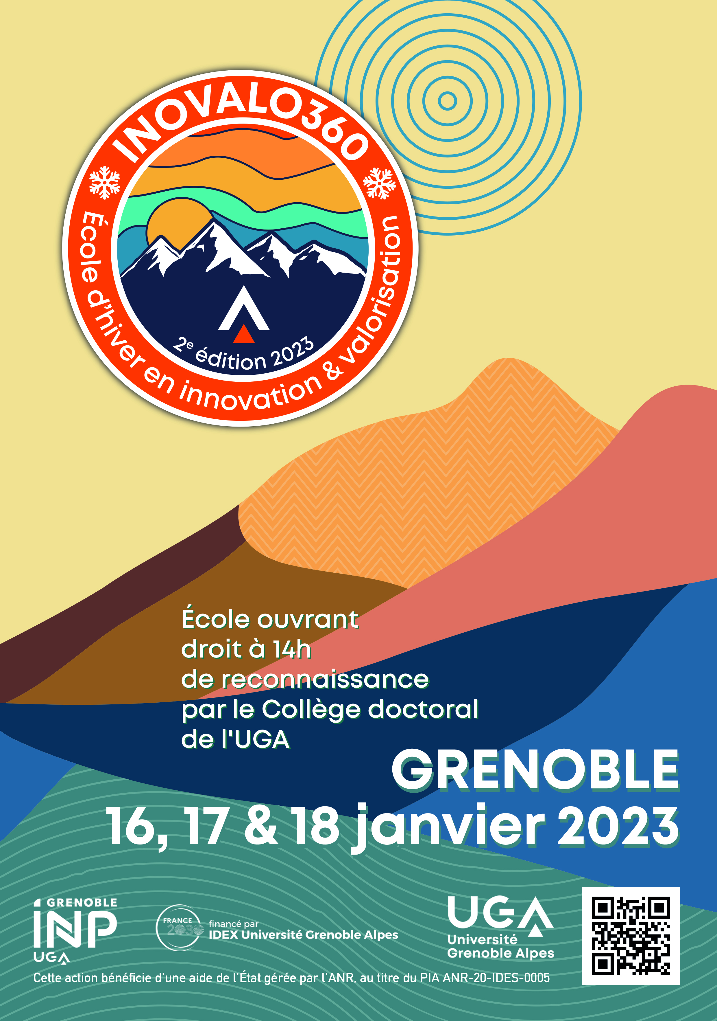 Inovalo360, l’Ecole d’hiver annuelle en Innovation et Valorisation